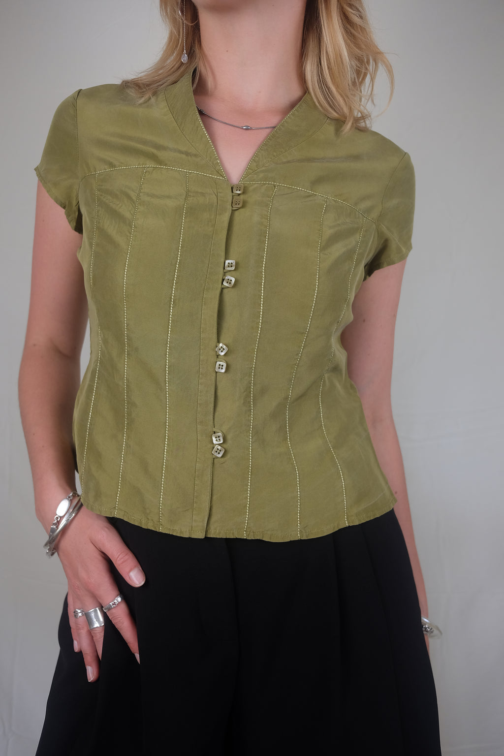 green Minuet top