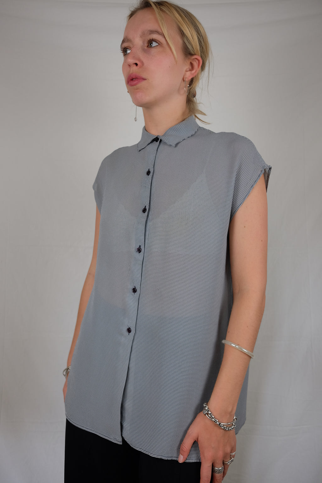 button-up Cacharel top