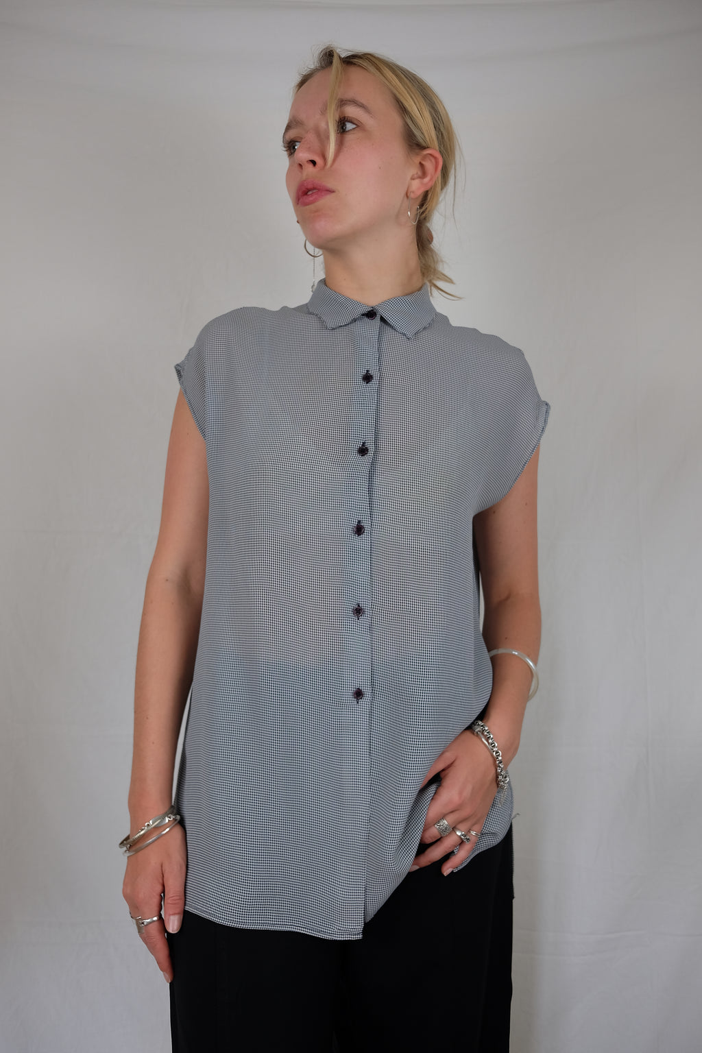 button-up Cacharel top