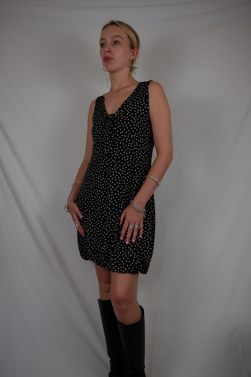 polka dots Cassis collection dress