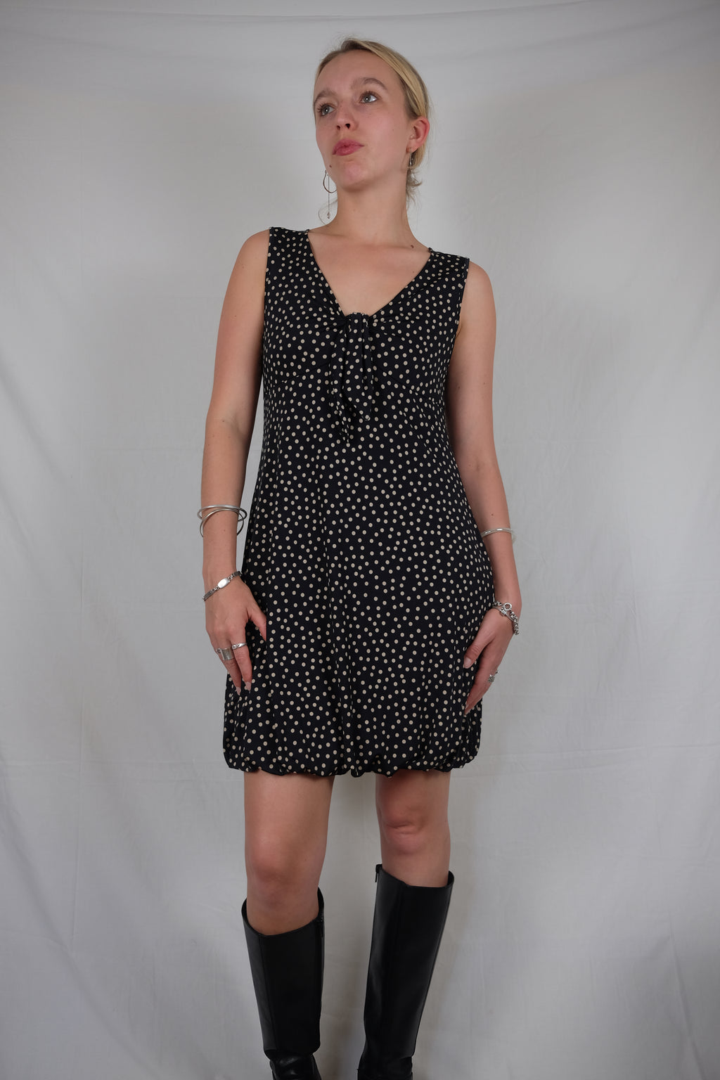 polka dots Cassis collection dress