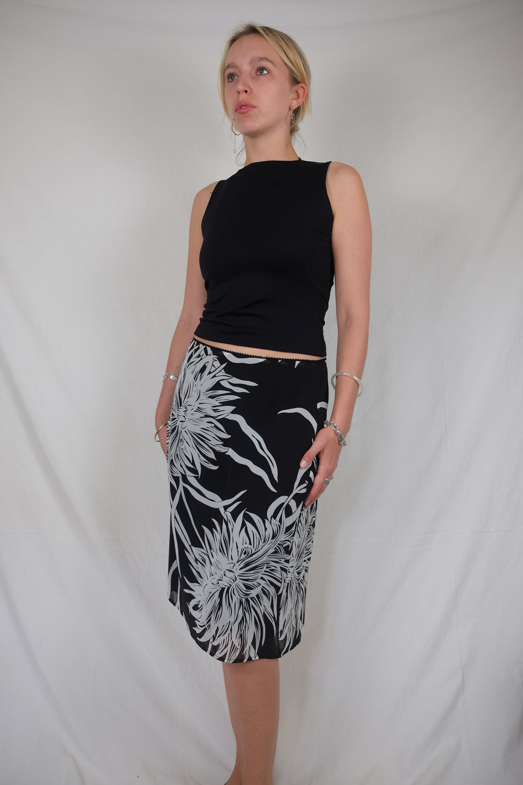 Mexx flower skirt