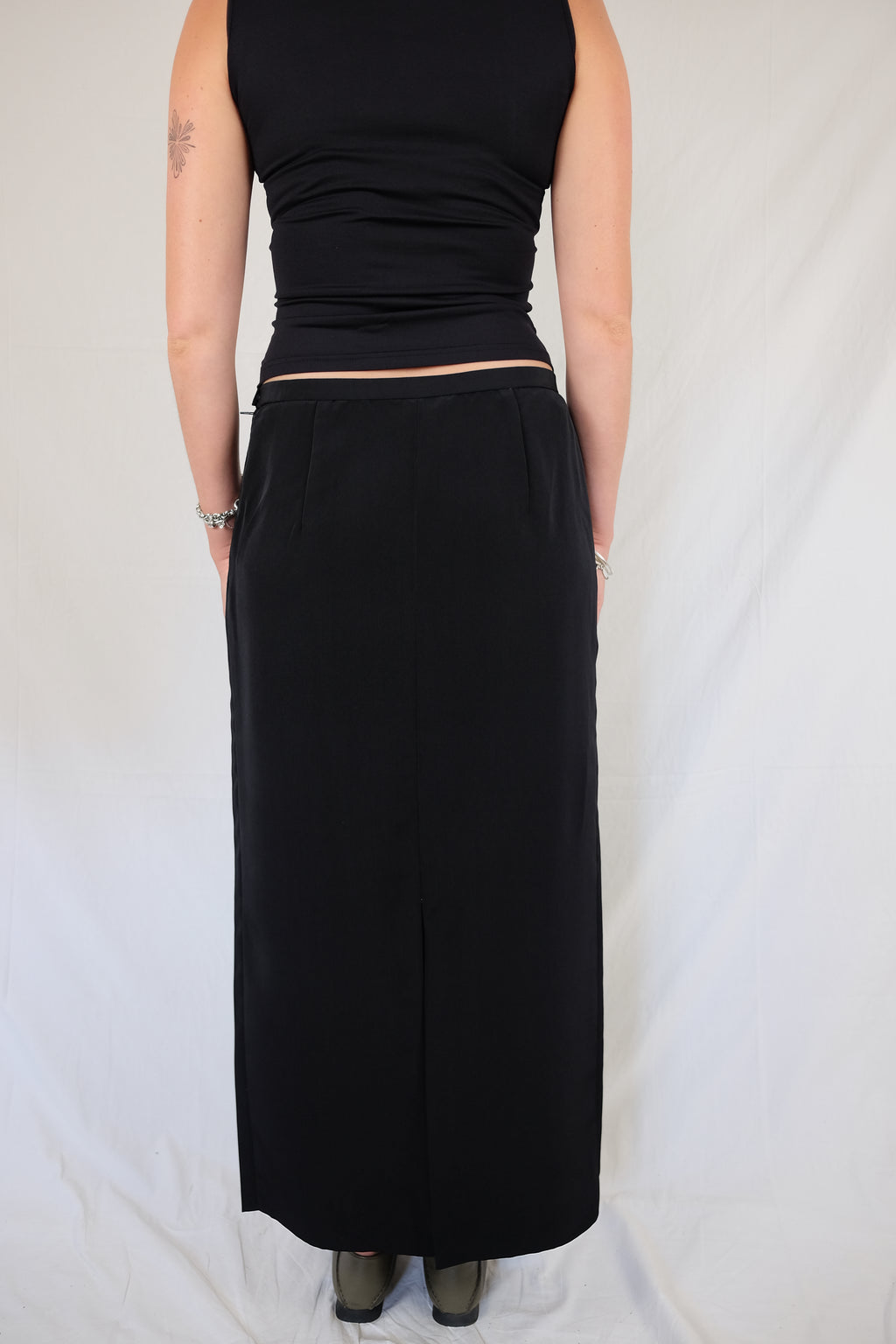 long black skirt