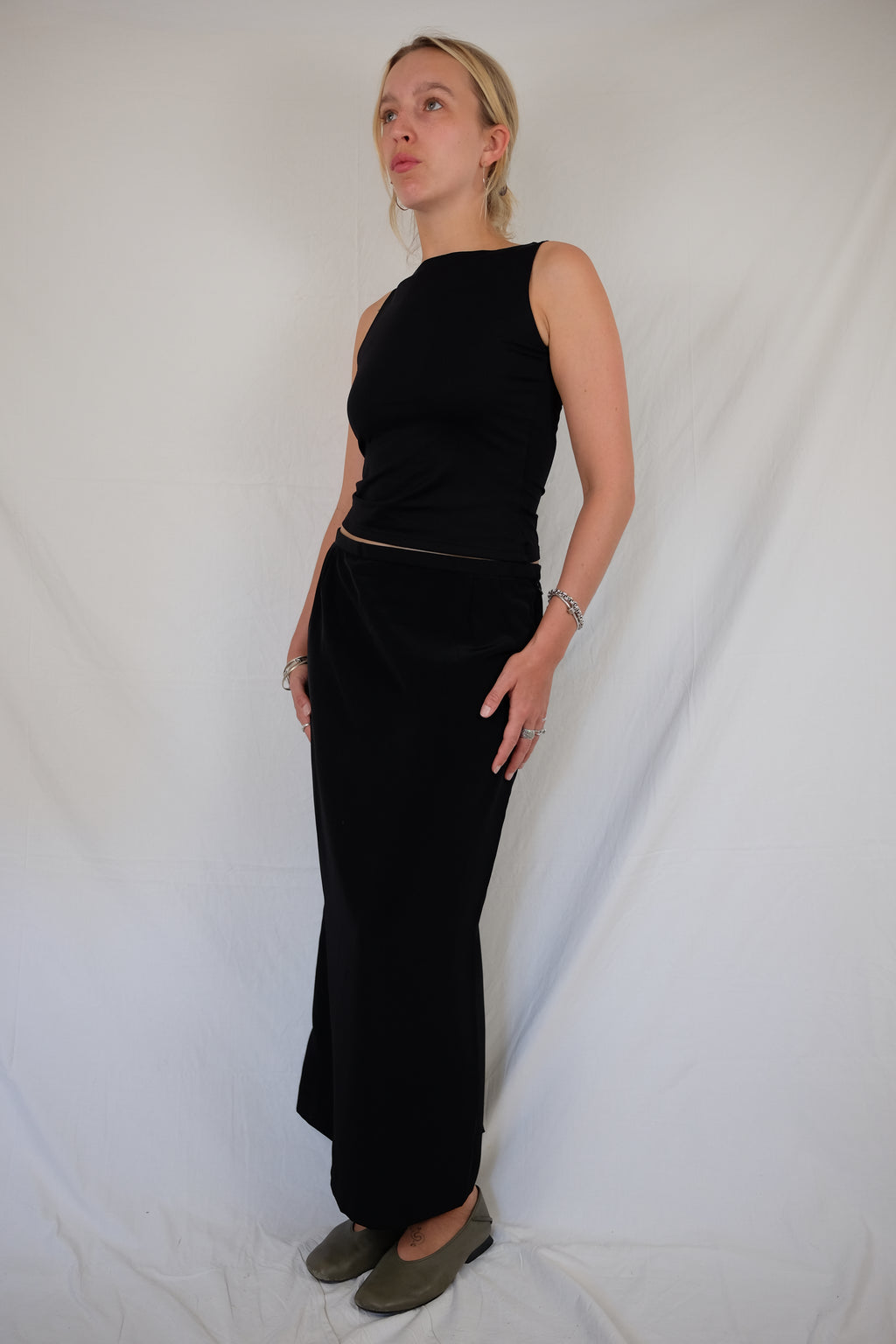 long black skirt