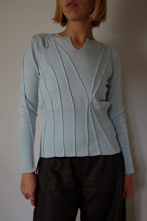 baby blue Betty Barclay sweater