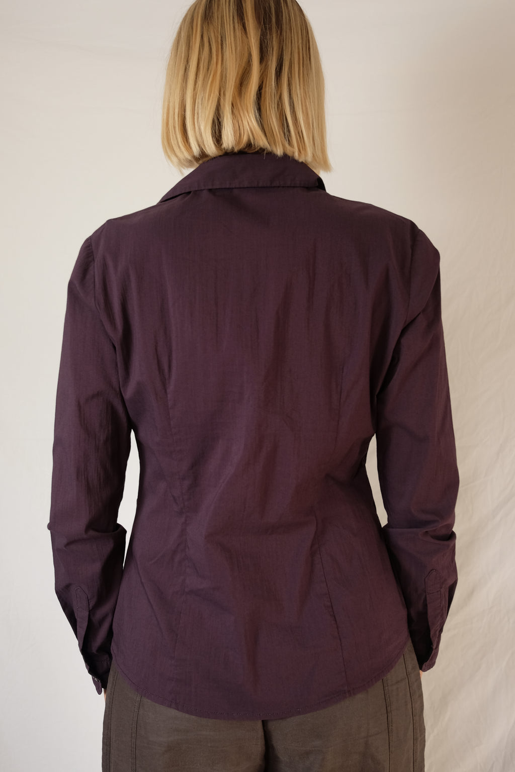 plum Sandwich blouse