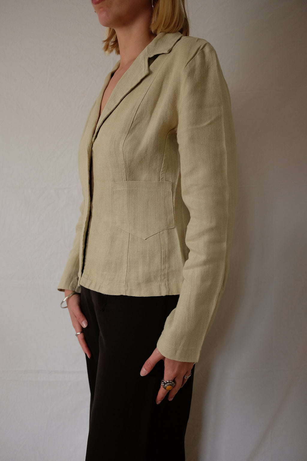 cream Angie Paris vest