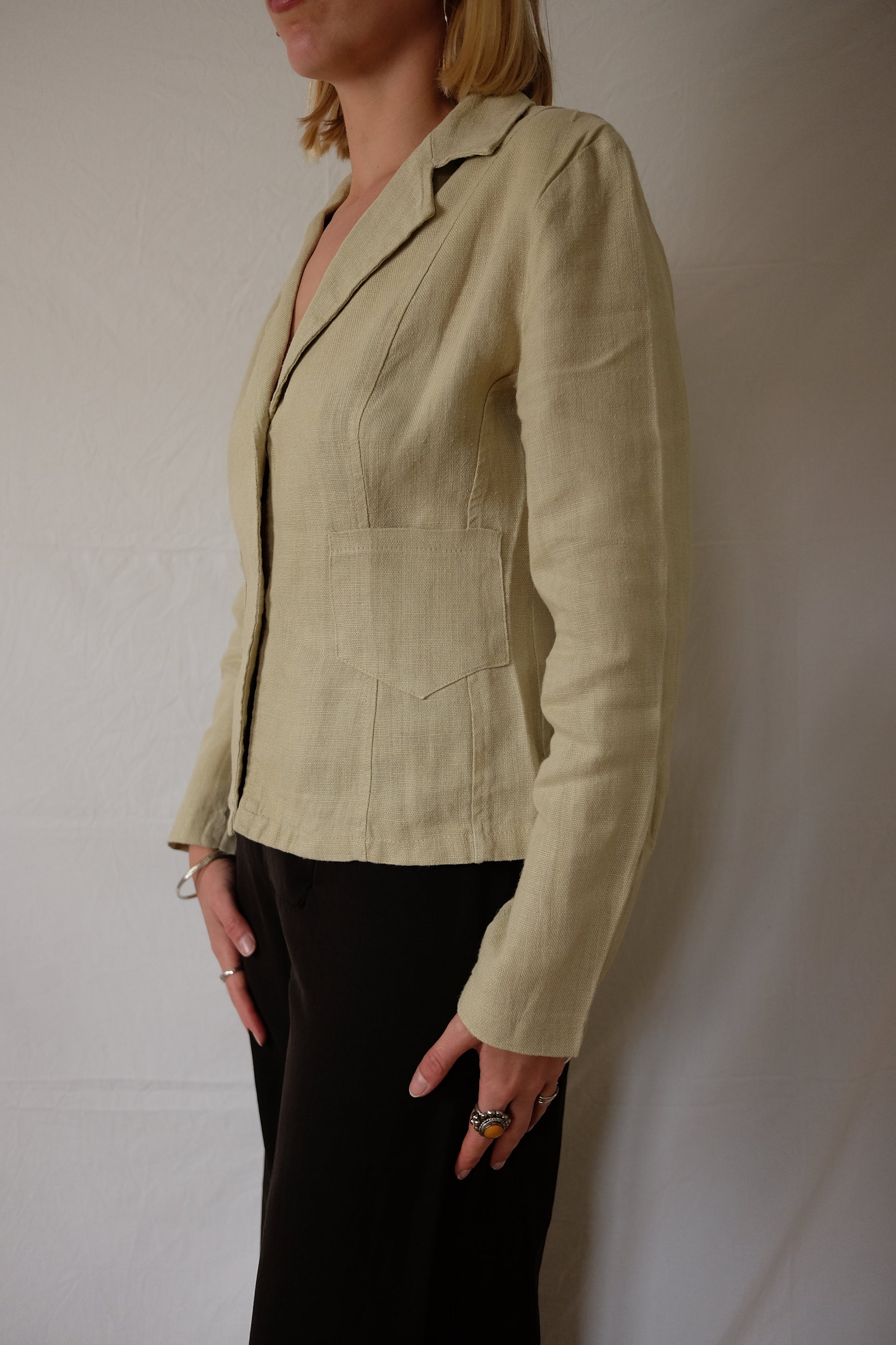 cream Angie Paris vest