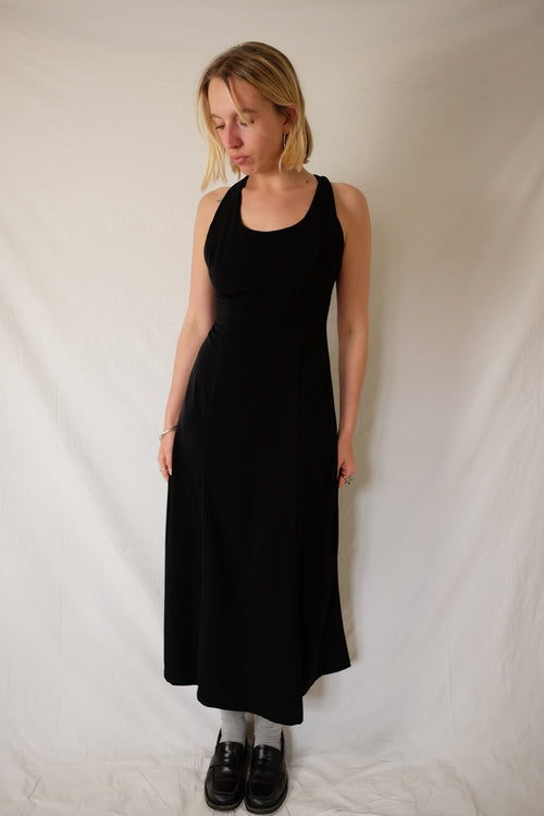 black Capicua 303 long dress