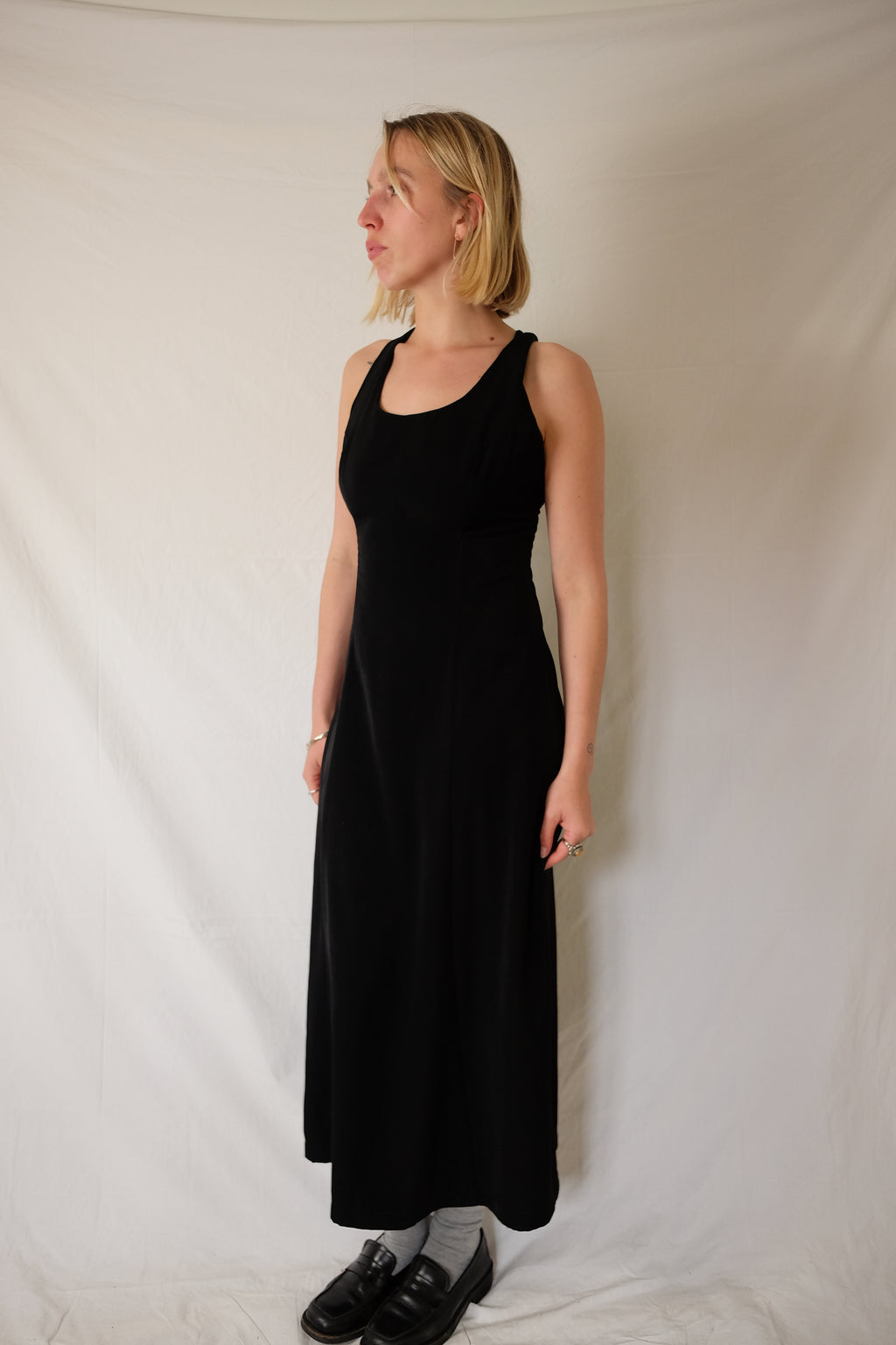 black Capicua 303 long dress