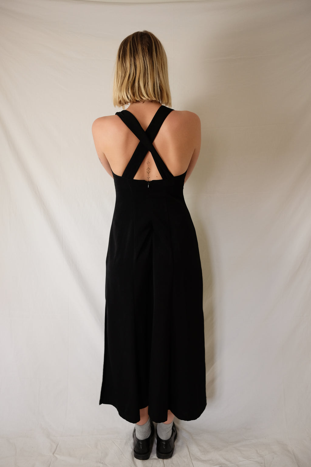 black Capicua 303 long dress