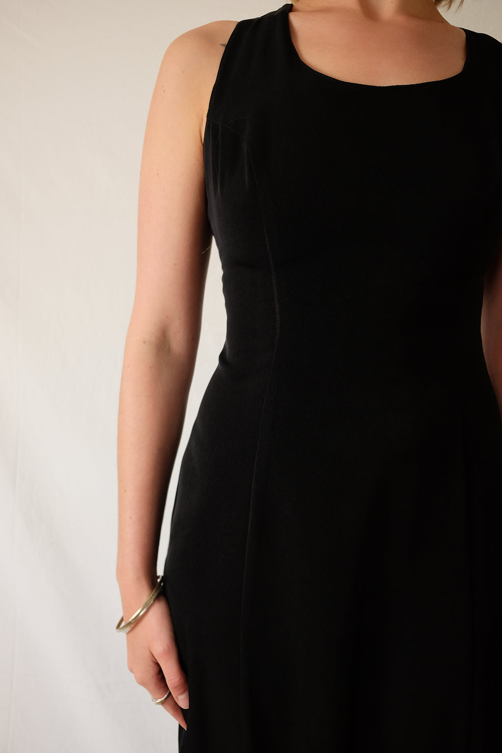 black Capicua 303 long dress