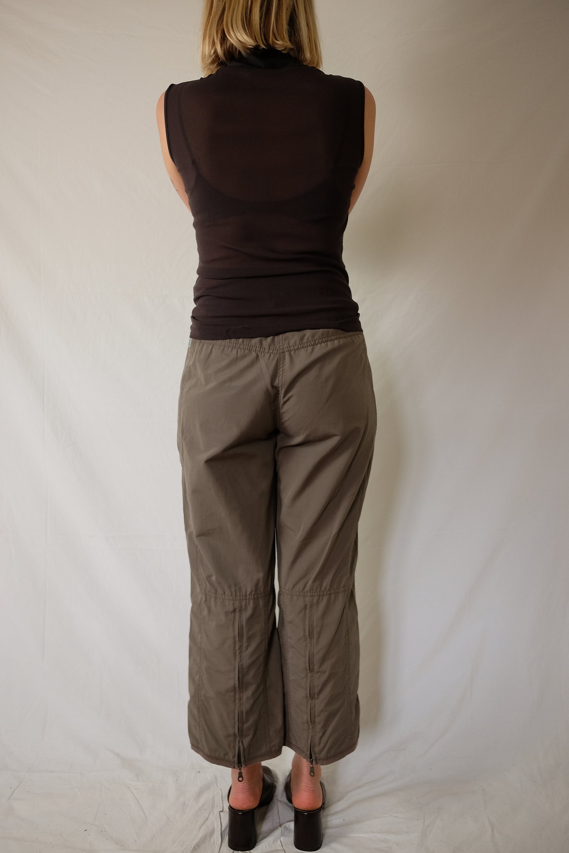 khaki/brown Sandwich 7/8 pants