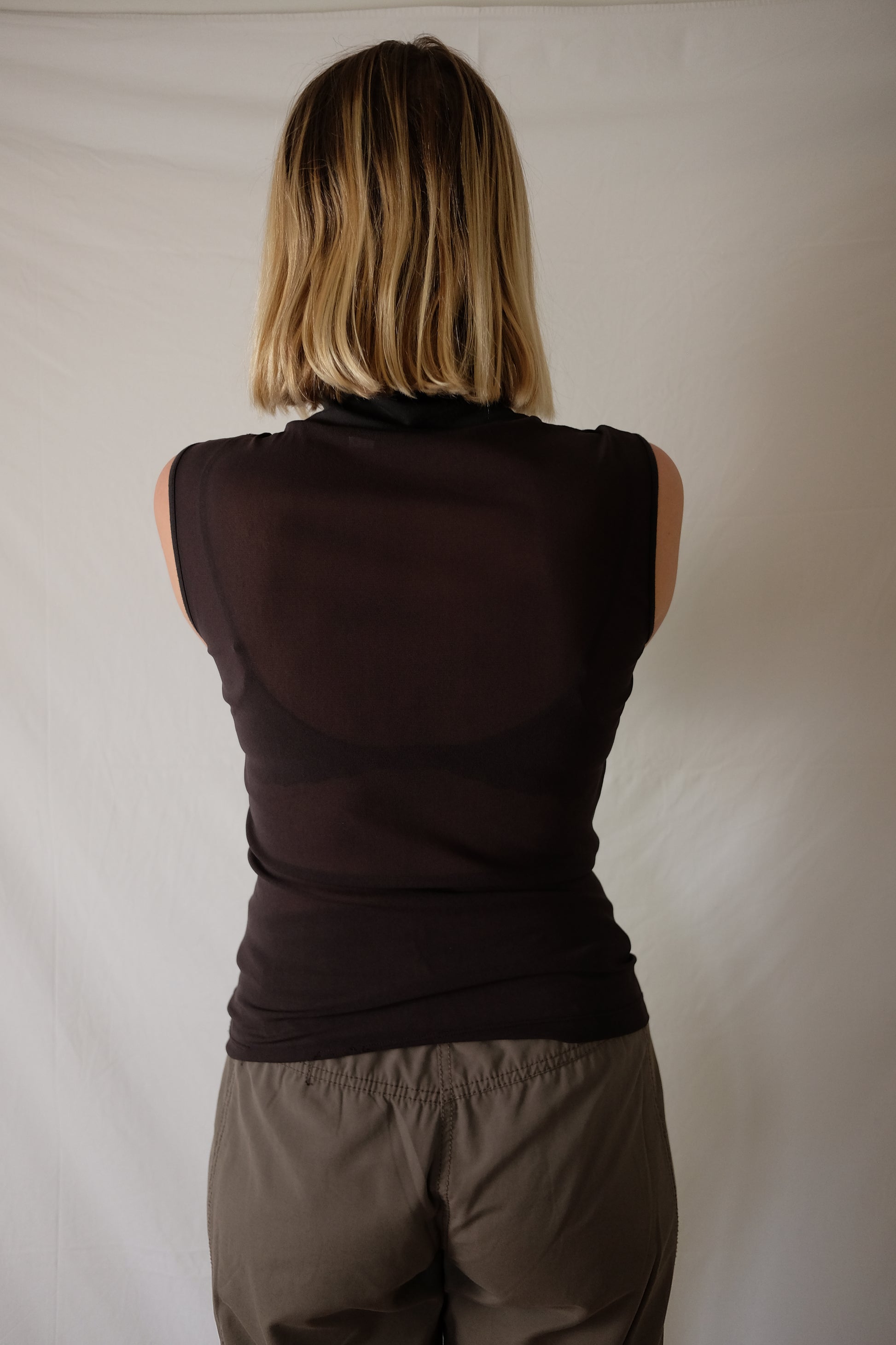 brown Xandres top